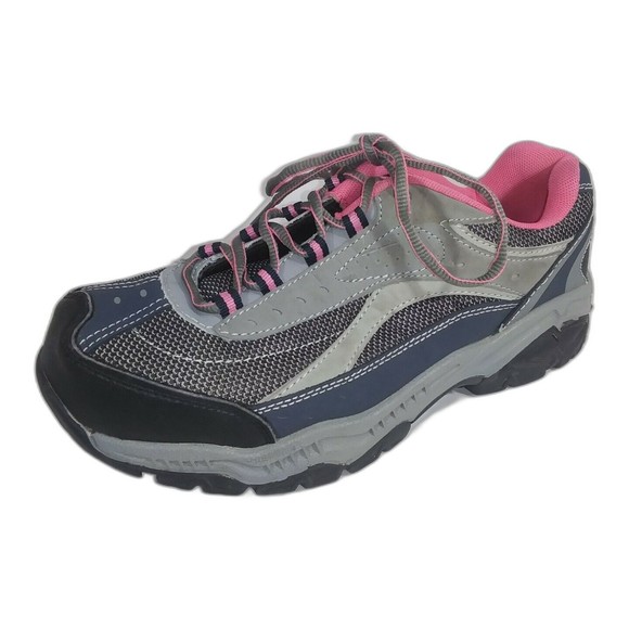 Brahma Sacha WWBR0340031 Pink Grey PPE Work Steel Toe Sneakers Size 10 - Picture 1 of 9